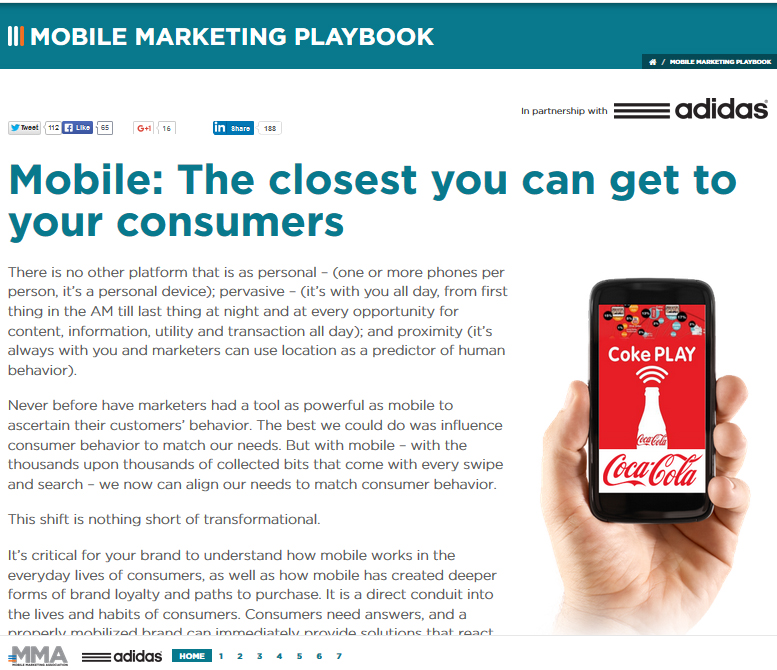 Mobile marketing playbook